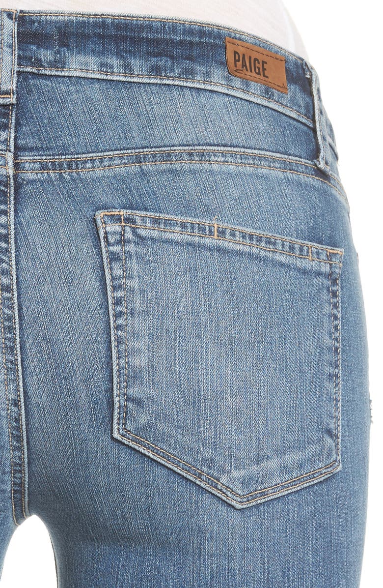 PAIGE Verdugo Distressed Ultra Skinny Jeans, Alternate, color, 