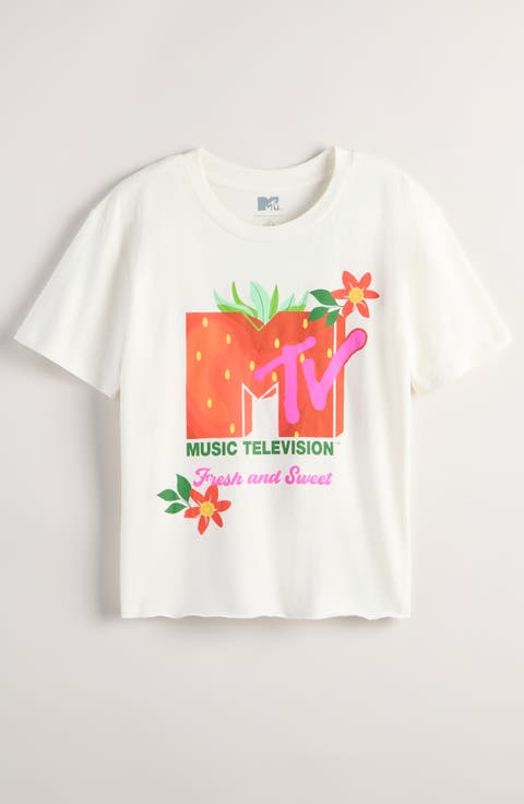 Kids' Crop Graphic T-Shirt (Big Kid)