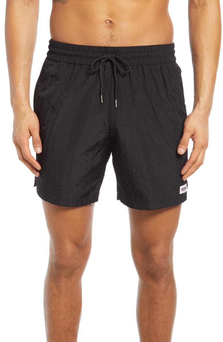 GUESS Men's Go Patch Shorts, Main, color,
