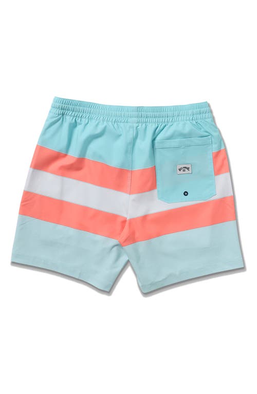 Billabong Lineup Layback Swim Trunks In Multi