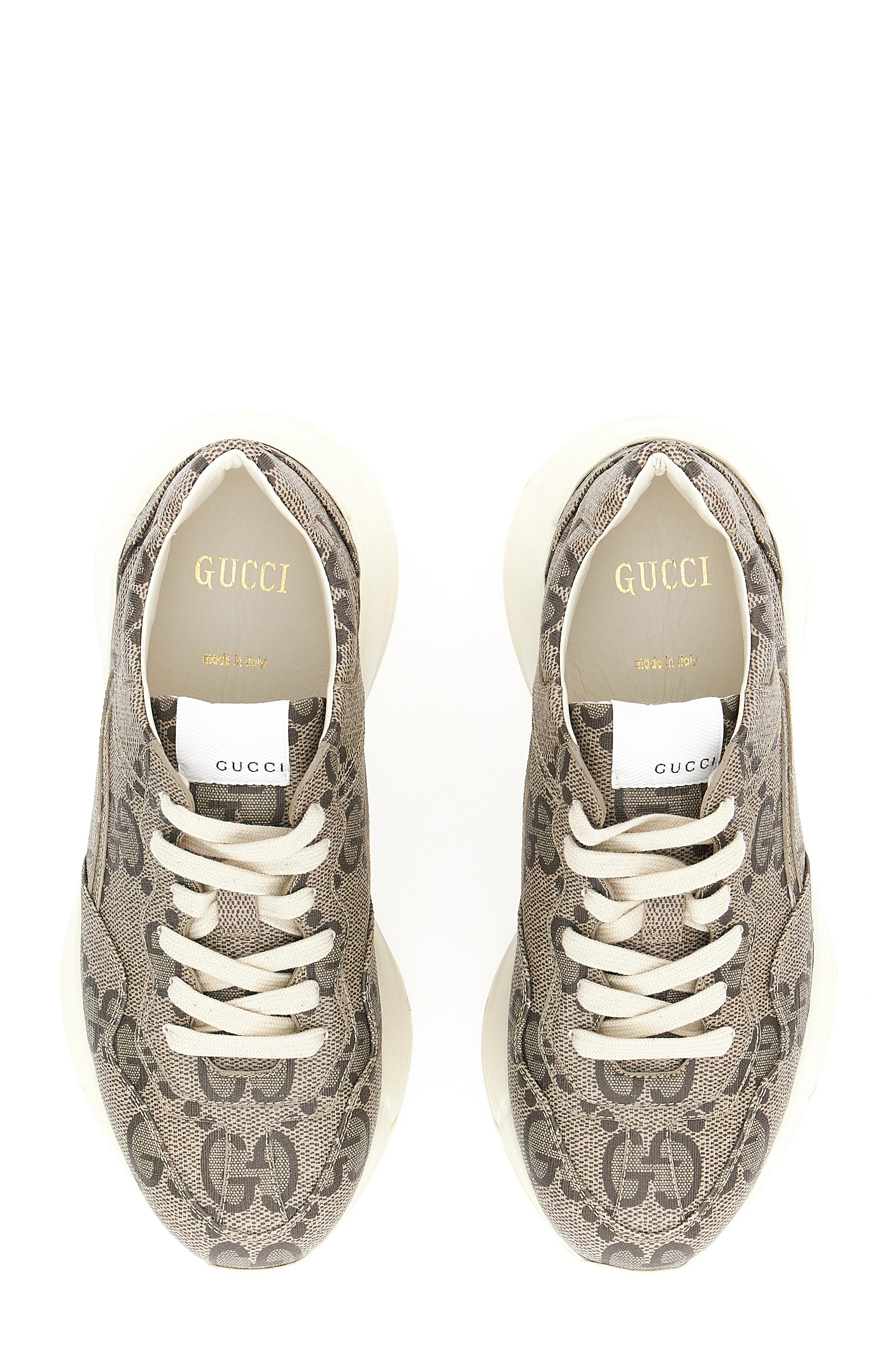 Gucci Rhyton GG Sneaker, Alternate, color, 