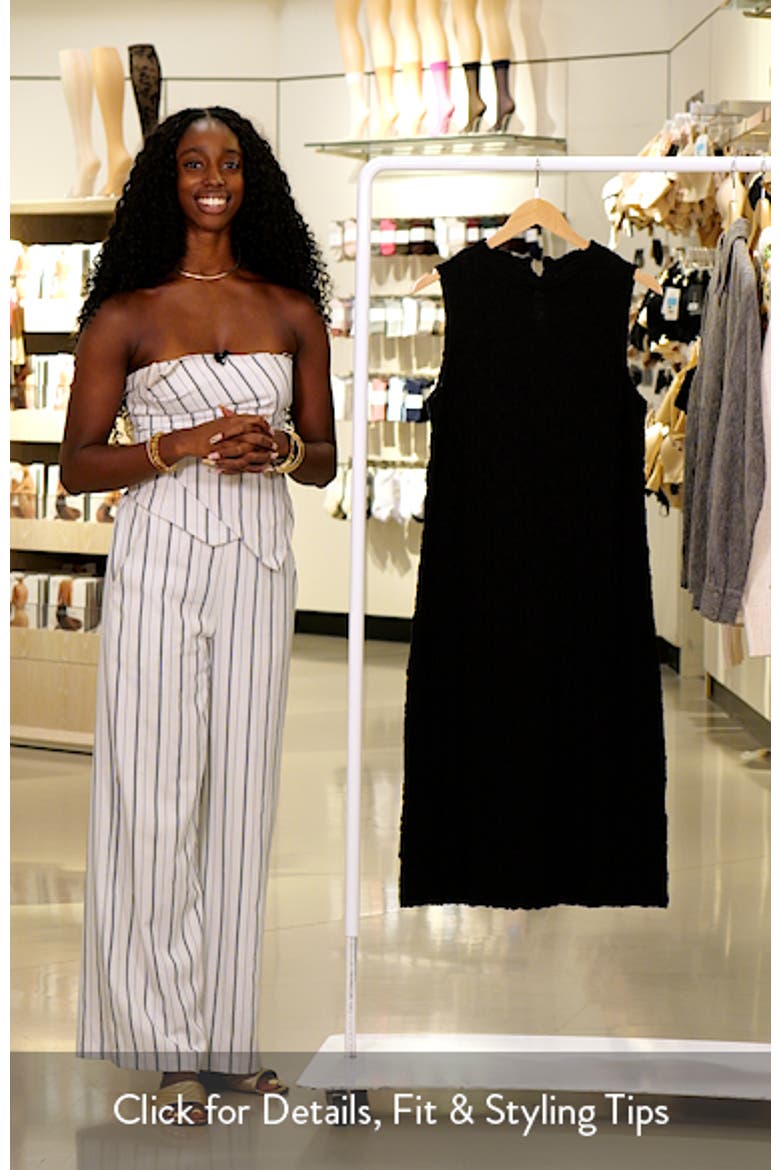 Funnel Neck Sleeveless Dress video