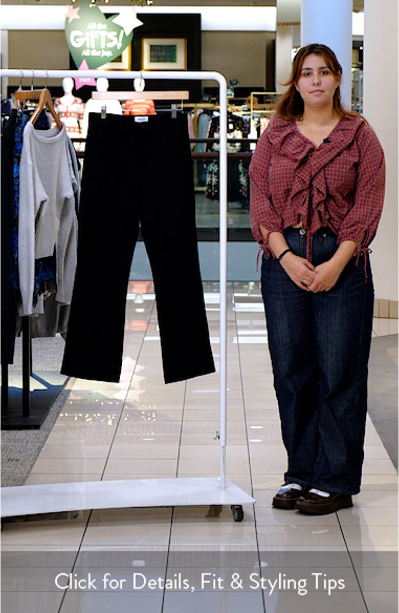 Saskia Ankle Straight Leg Pants, sales video thumbnail