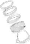 NORDSTROM RACK Assorted 5-Pack Ring Set