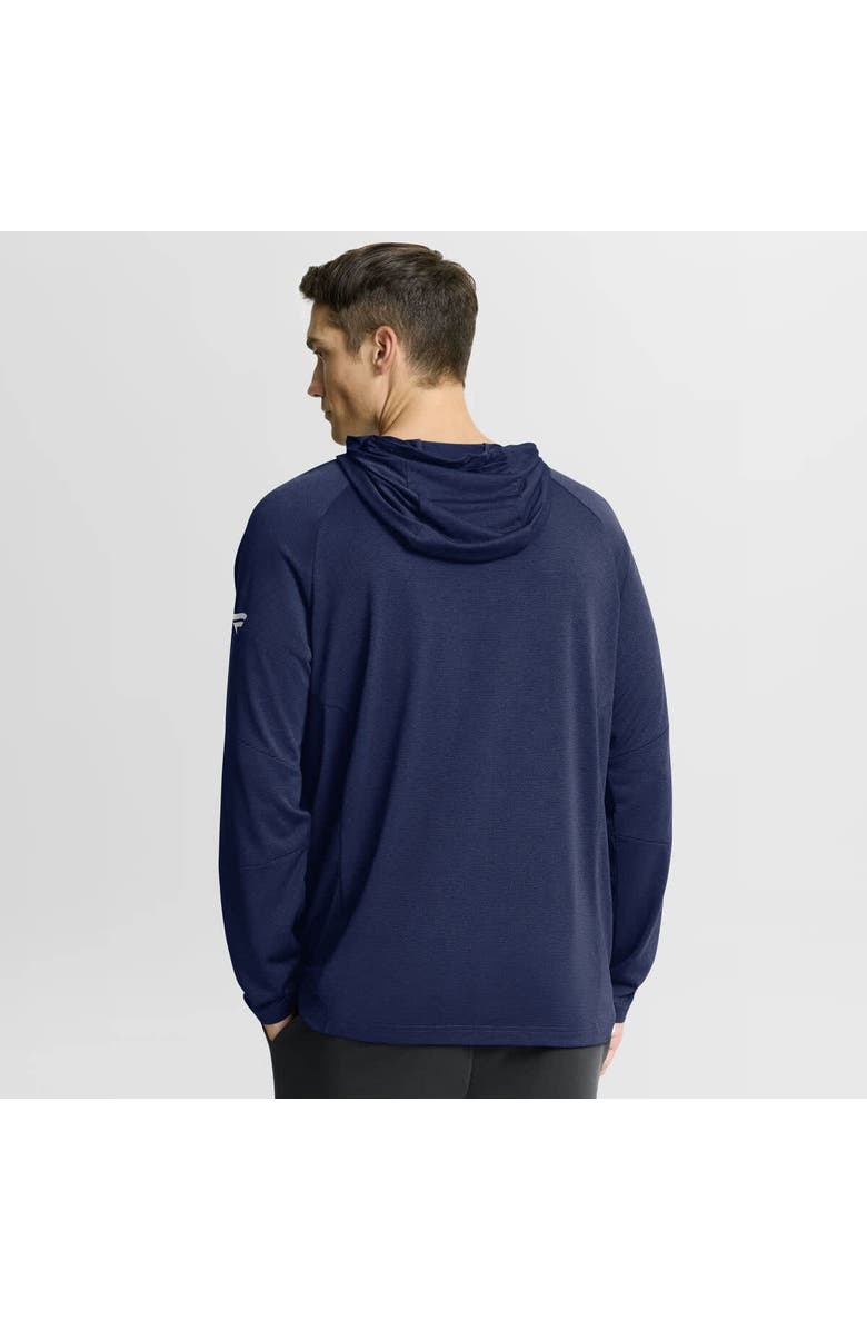 FANATICS Men's Fanatics Navy Montreal Canadiens Authentic Pro Rink Raglan Hoodie, Alternate, color, Navy