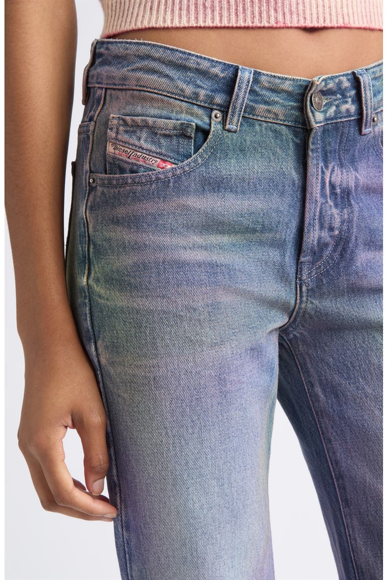 D-Lie Straight Leg Jeans, Alternate, color, DENIM