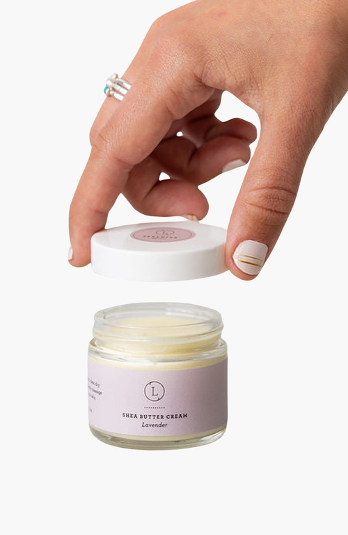 Lizush Shea Butter Body Cream In Cream-colored