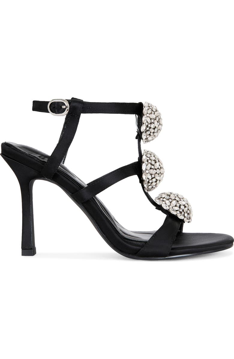 AZALEA WANG Bestella Ankle Strap Sandal, Alternate, color, Black