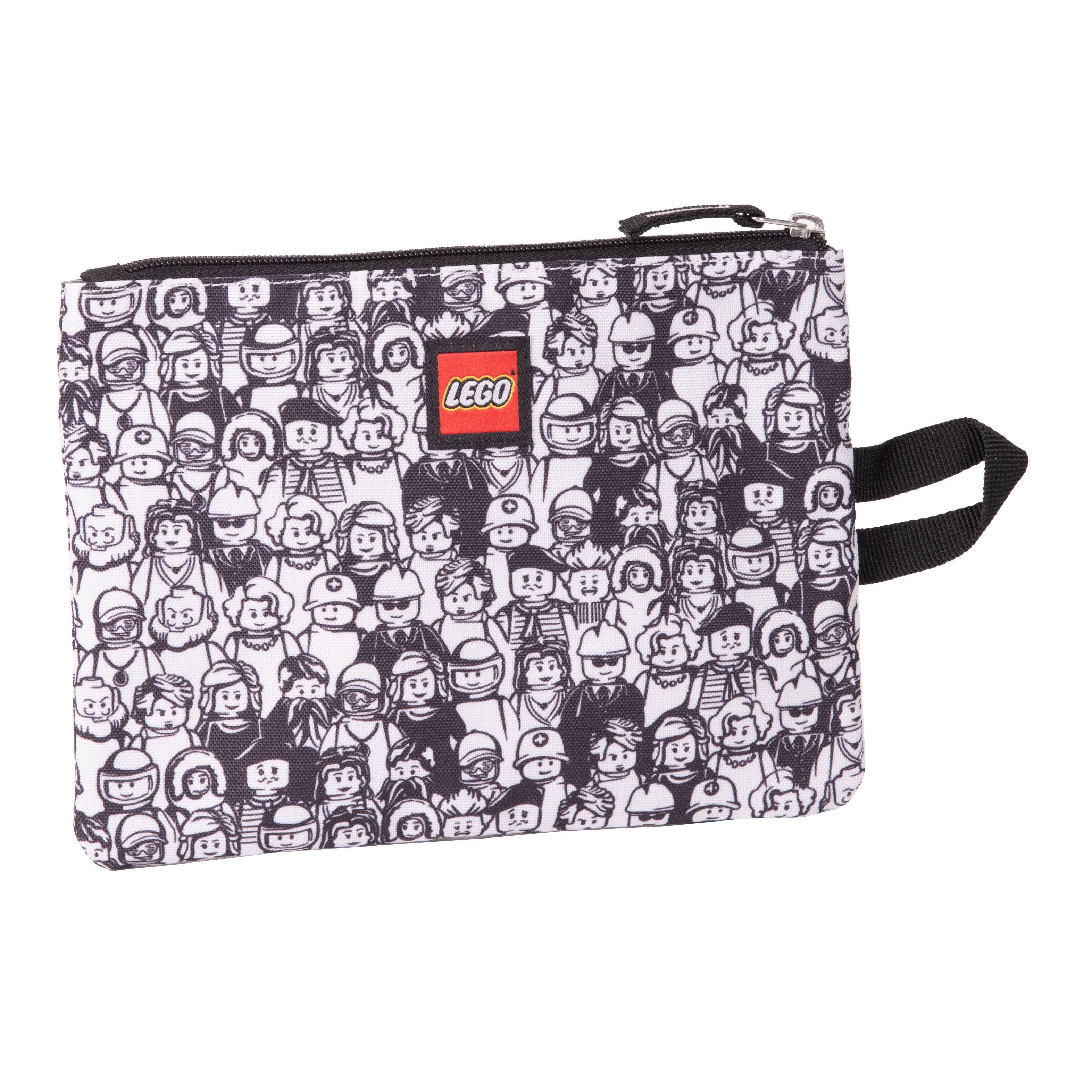 HAIKU LEGO Minifigure Pencil Pouch, Alternate, color, Color Me - White