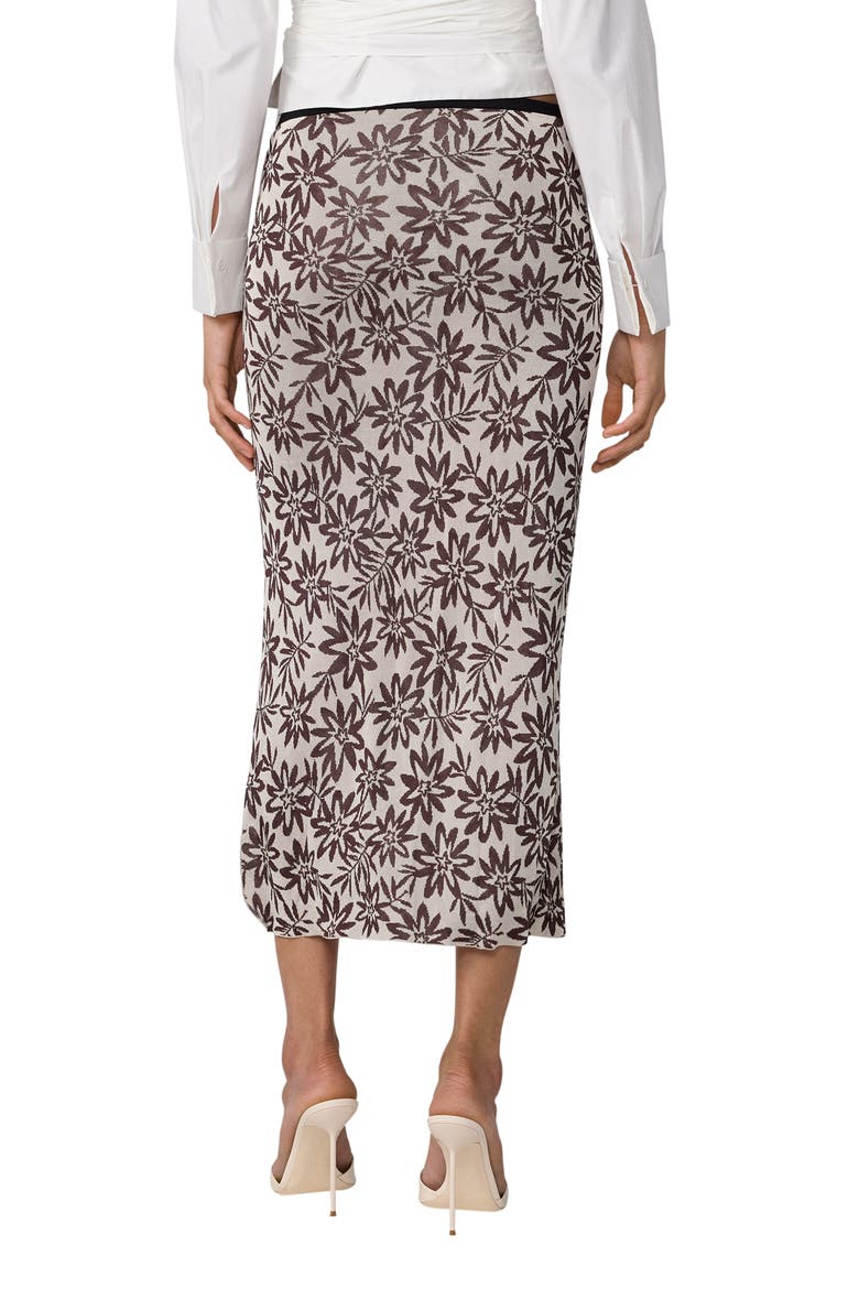 Cleo Midi Skirt, Alternate, color, THISTLE BROWN
