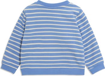 Whale Appliqué Sweatshirt & Crinkled Joggers Set