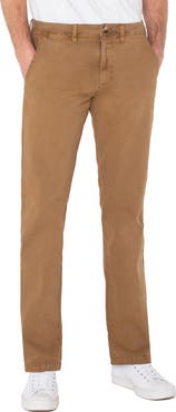 Liverpool Straight Leg Stretch Twill Chinos