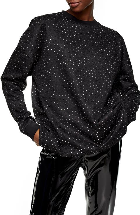 Diamante Oversize Sweatshirt