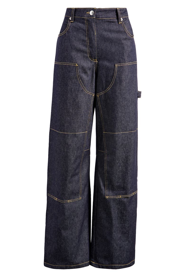 Ashyla Wide Leg Jeans, Alternate, color, DARK INDIGO