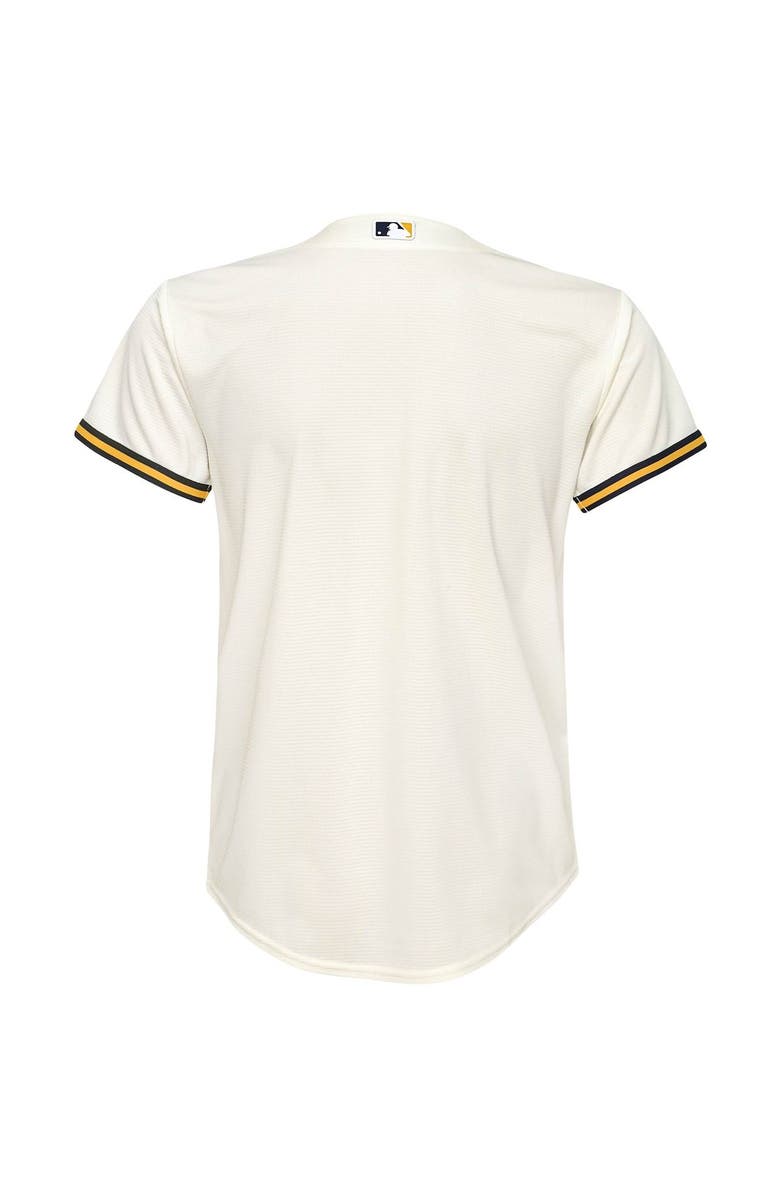 Nike Youth Nike Cream Milwaukee Brewers Home Replica Team Jersey, Alternate, color,