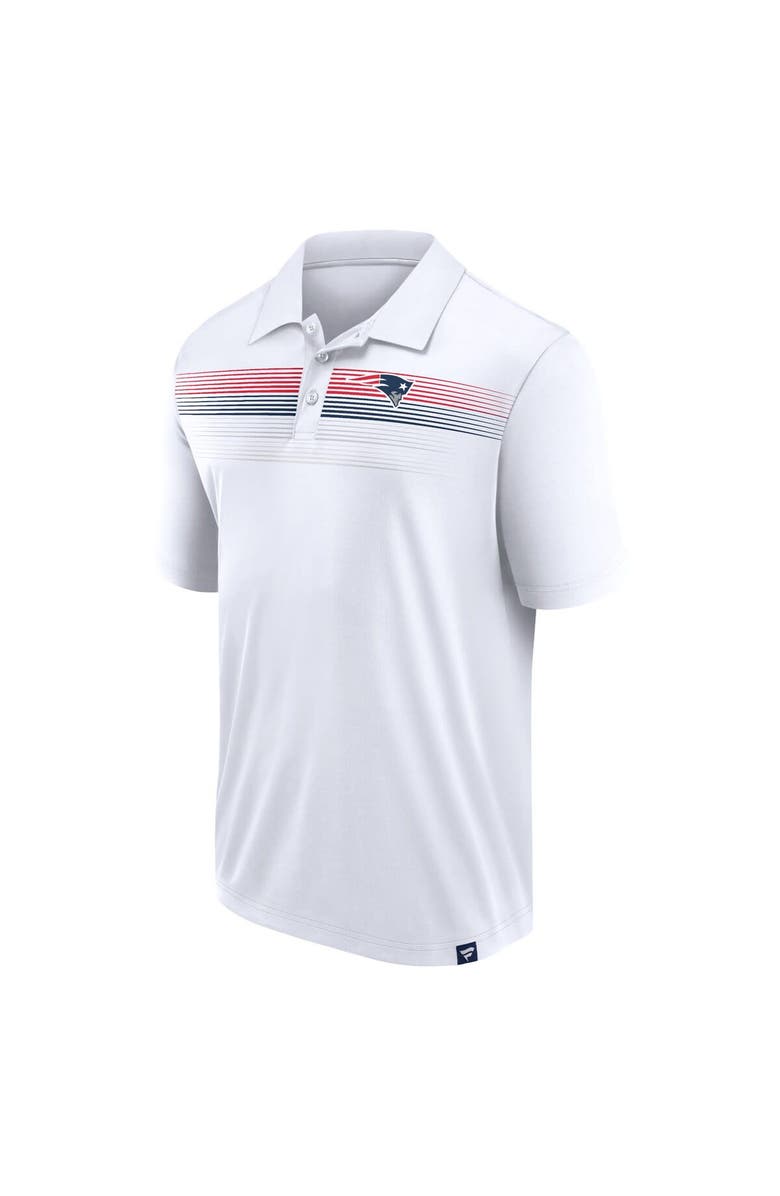 FANATICS Men's Fanatics Branded White New England Patriots Victory For Us Interlock Polo, Alternate, color, White