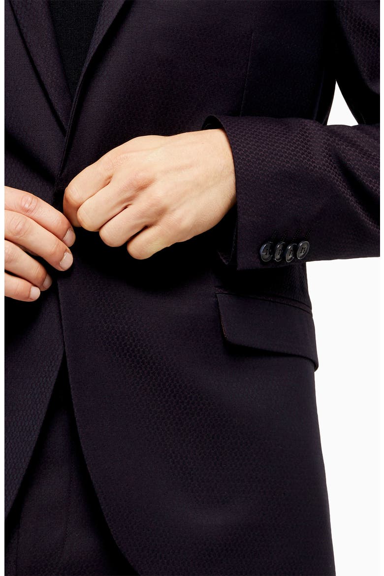 Burg Maverick SB1 Slim Fit Sport Coat, Alternate, color, BURGUNDY