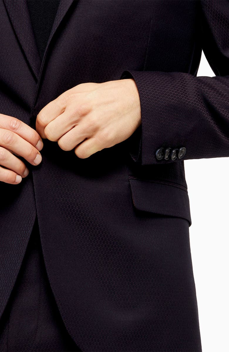 Topman Burg Maverick SB1 Slim Fit Sport Coat, Alternate, color, 