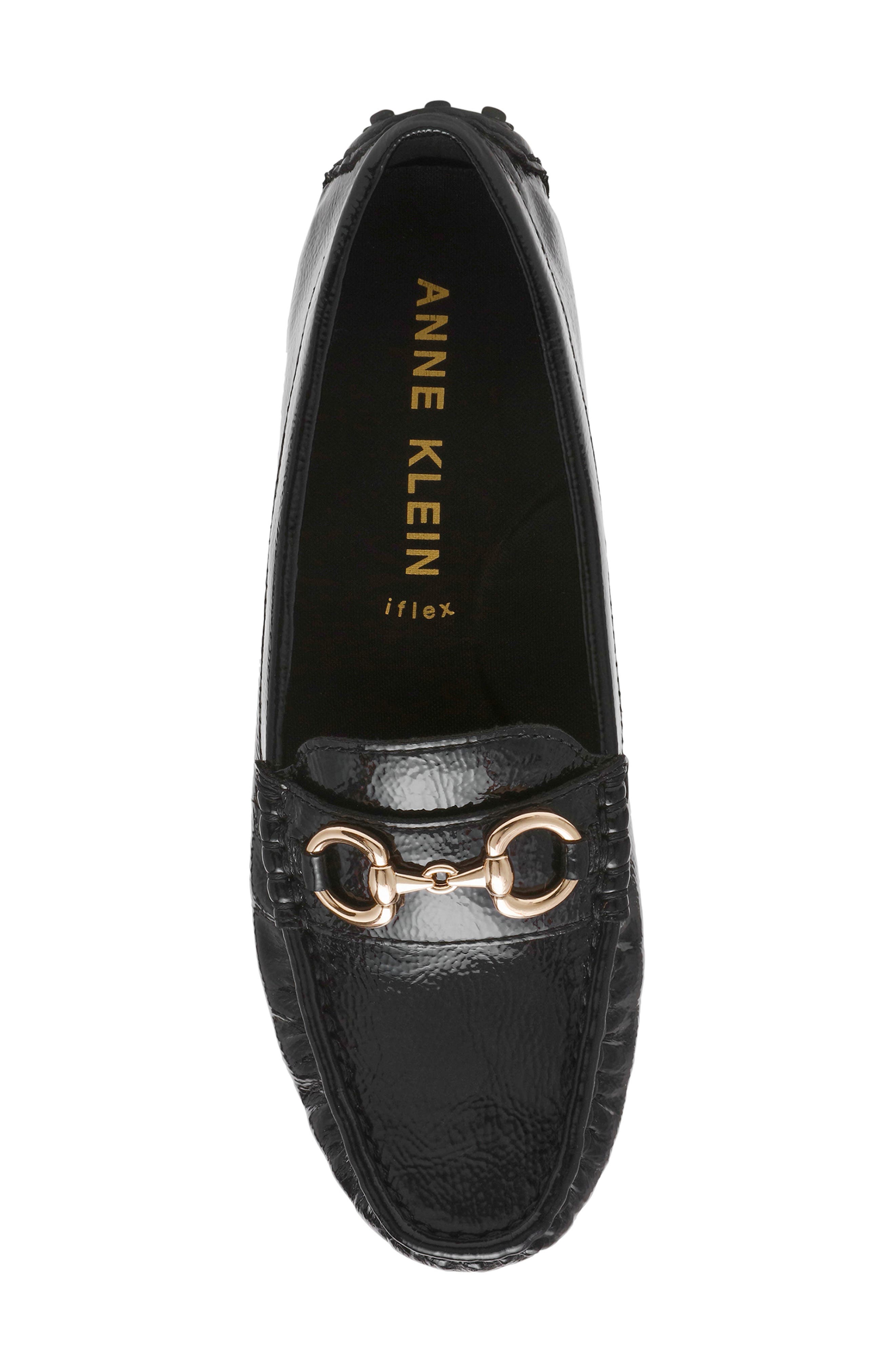Anne Klein Chrystie Bit Loafer, Alternate, color, Black