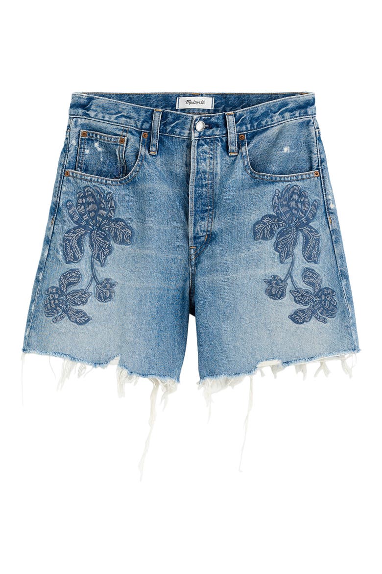 The Essex Mid-Length Shorts, Alternate, color, WORN MID INDIGO