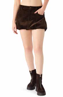 Steve Madden Simona Corduroy Bubble Skirt