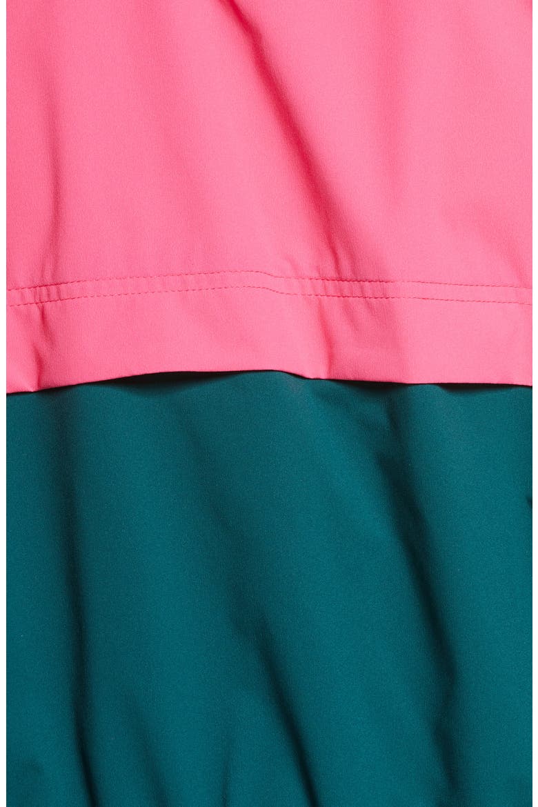 Water Repellent Winter Utility Jacket, Alternate, color, WATERMELON/ DARK ATOMIC TEAL