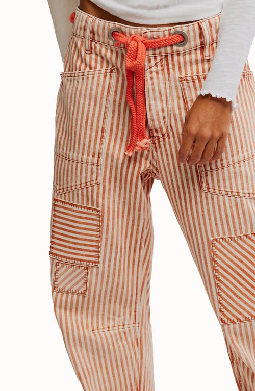 FREE PEOPLE FREE PEOPLE MOXIE RAILROAD STRIPE PANTS