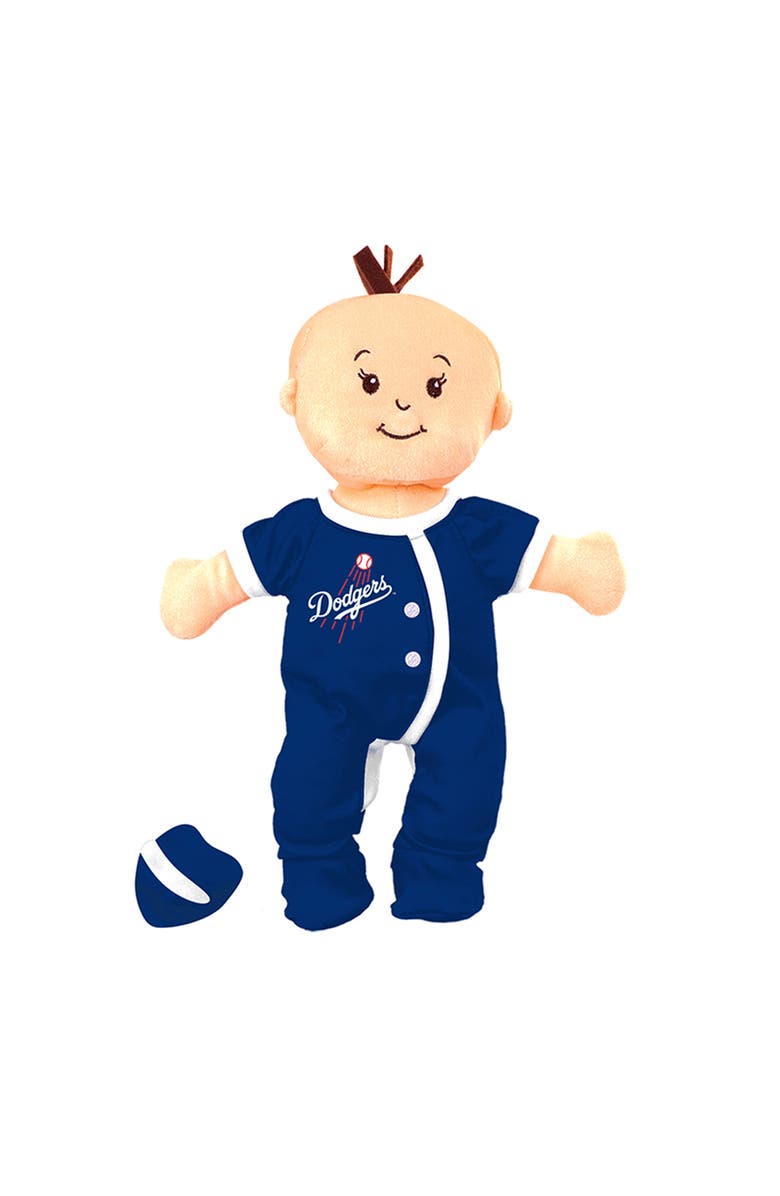 BABY FANATIC MLB Los Angeles Dodgers Wee Baby Doll, Main, color, 
