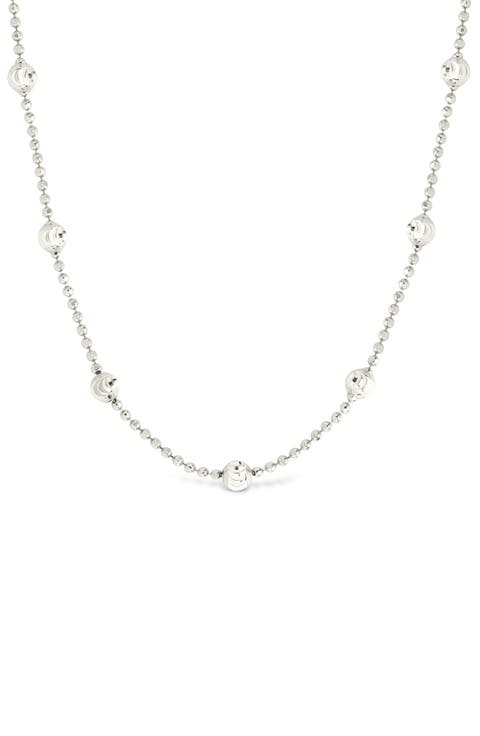 Rumor Cubic Zirconia Station Necklace