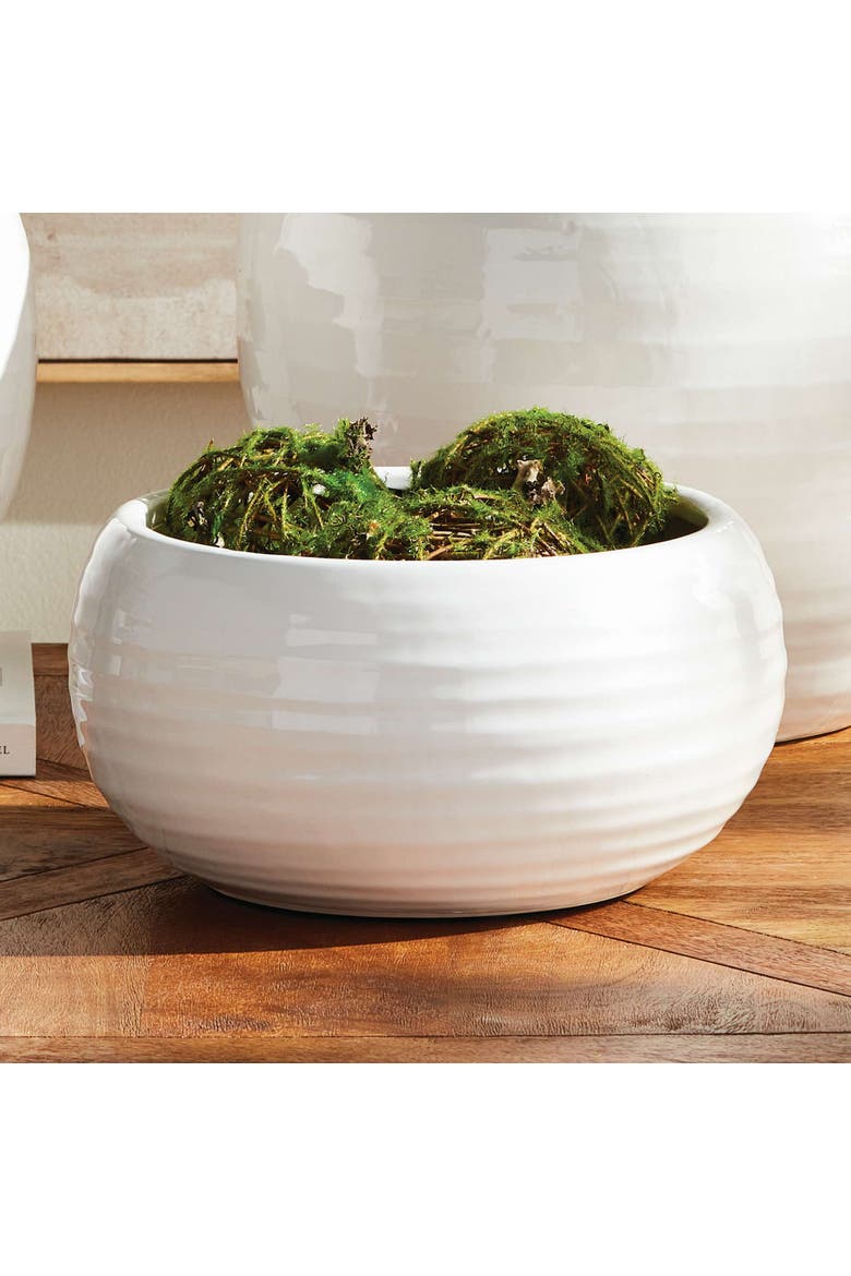 Anderson Decorative Bowl, Alternate, color, White