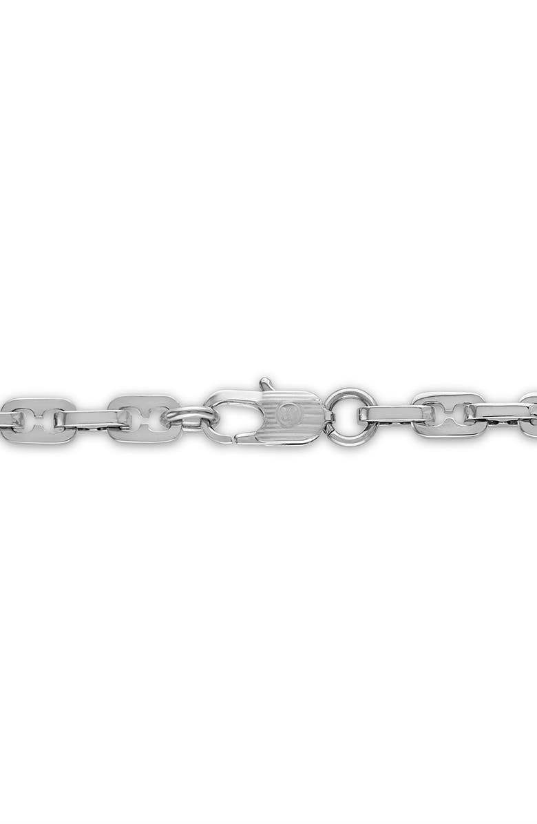 Esquire Stainless Steel Mariner Chain Necklace, Alternate, color, Silver
