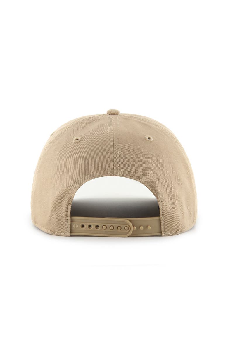 Men's '47 Khaki New York Knicks Domestic City Line Hitch Adjustable Hat, Alternate, color, Khaki