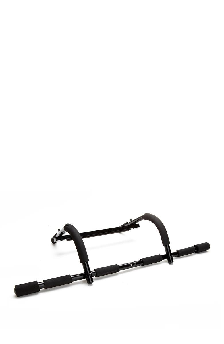 MIND READER Multi-Grip Chin-Up/Pull-Up Full Body Doorway Trainer Bar, Main, color,