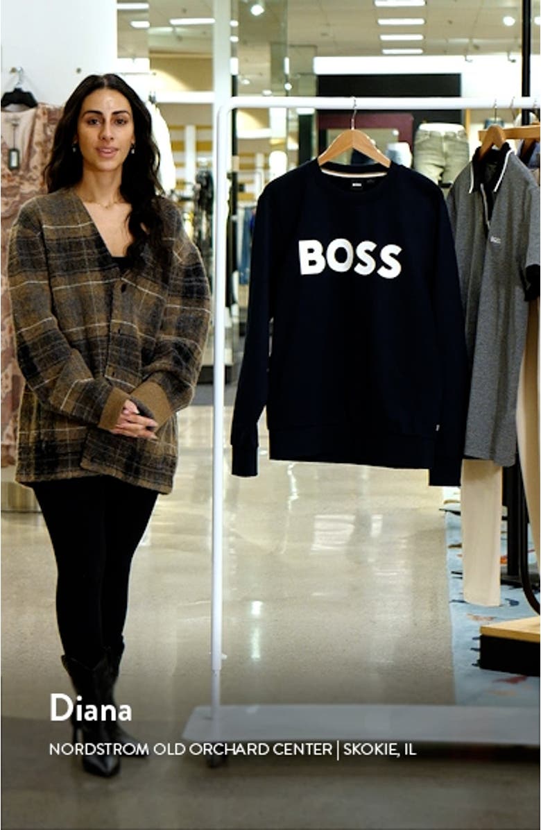 Soleri Logo Cotton Sweatshirt, sales video thumbnail