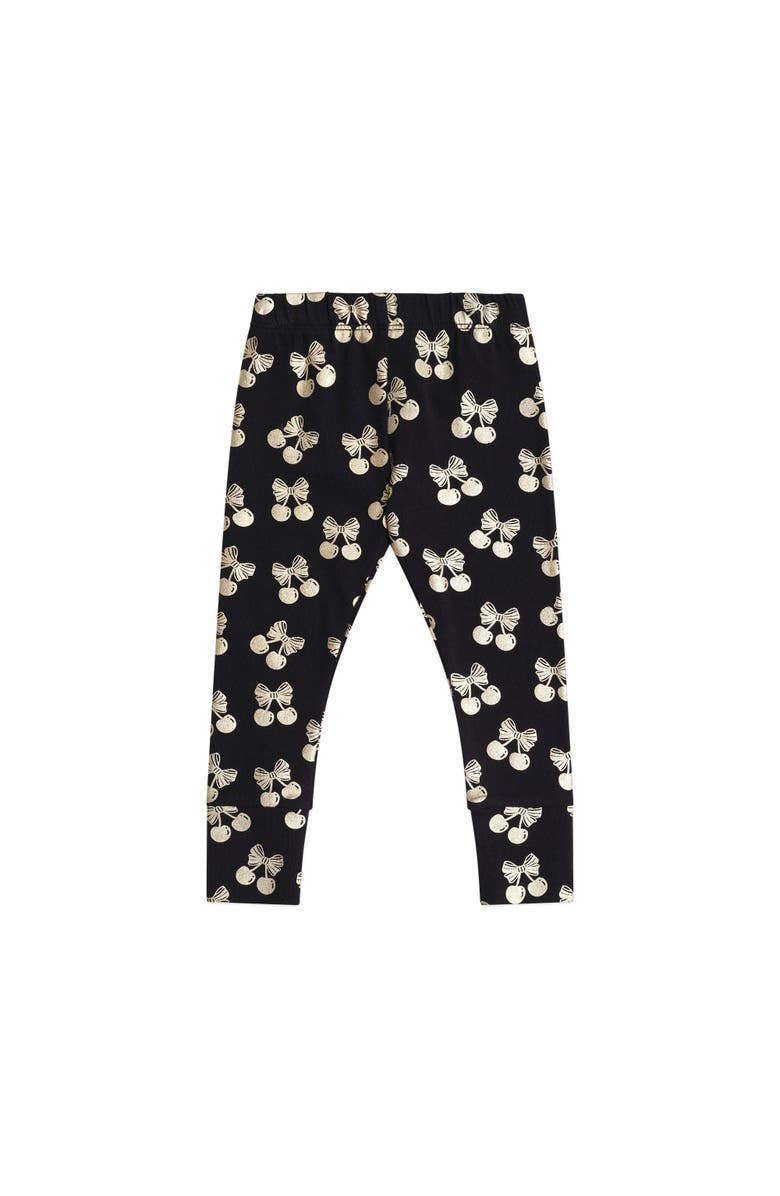 Huxbaby Special Legging Cherry Pie Gold, Main, color, Black