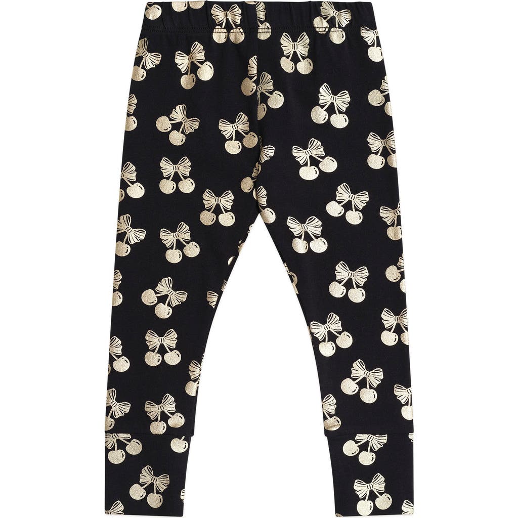 Huxbaby Special Legging Cherry Pie Gold In Black
