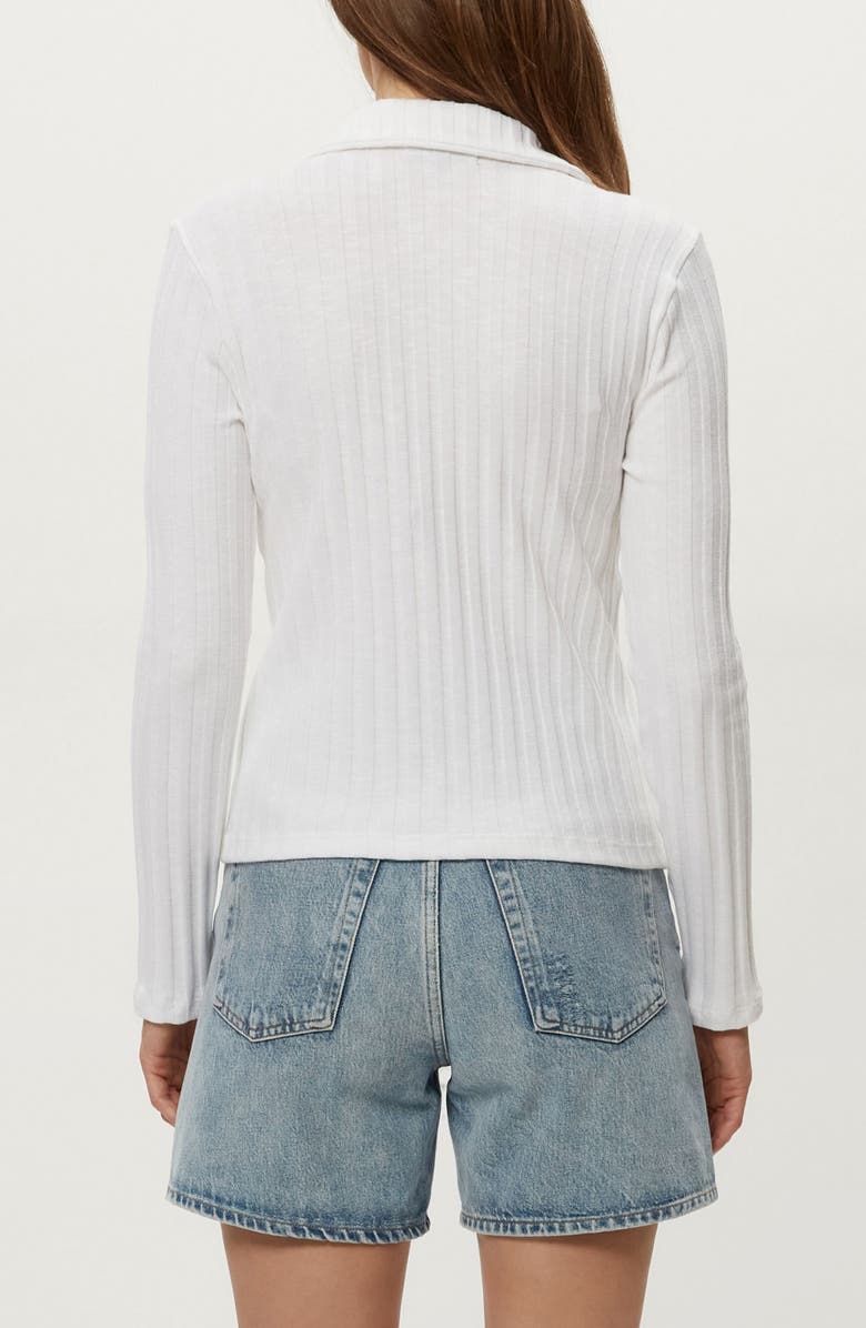 Michael Stars Liyah Long Sleeve Top, Alternate, color, White