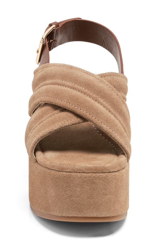Free People Beach Party Platform Sandal In Brown