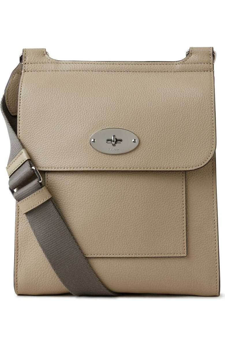 Mulberry Antony Leather Messenger, Main, color, Dune