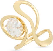 NORDSTROM RACK Demi Fine Cubic Zirconia Loop Ring