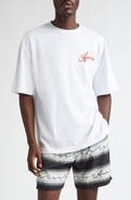AMIRI Oversize Airbrush Logo Graphic T-Shirt