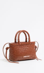 Bimba y Lola Plaited Leather Mini Bag