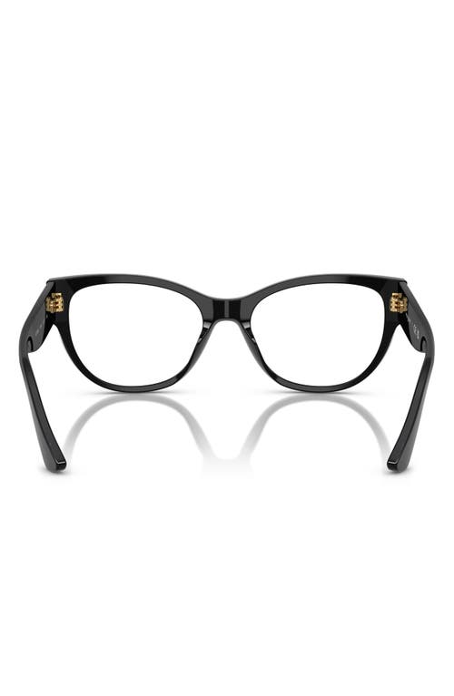 Vogue 51mm Cat Eye Optical Glasses In Black