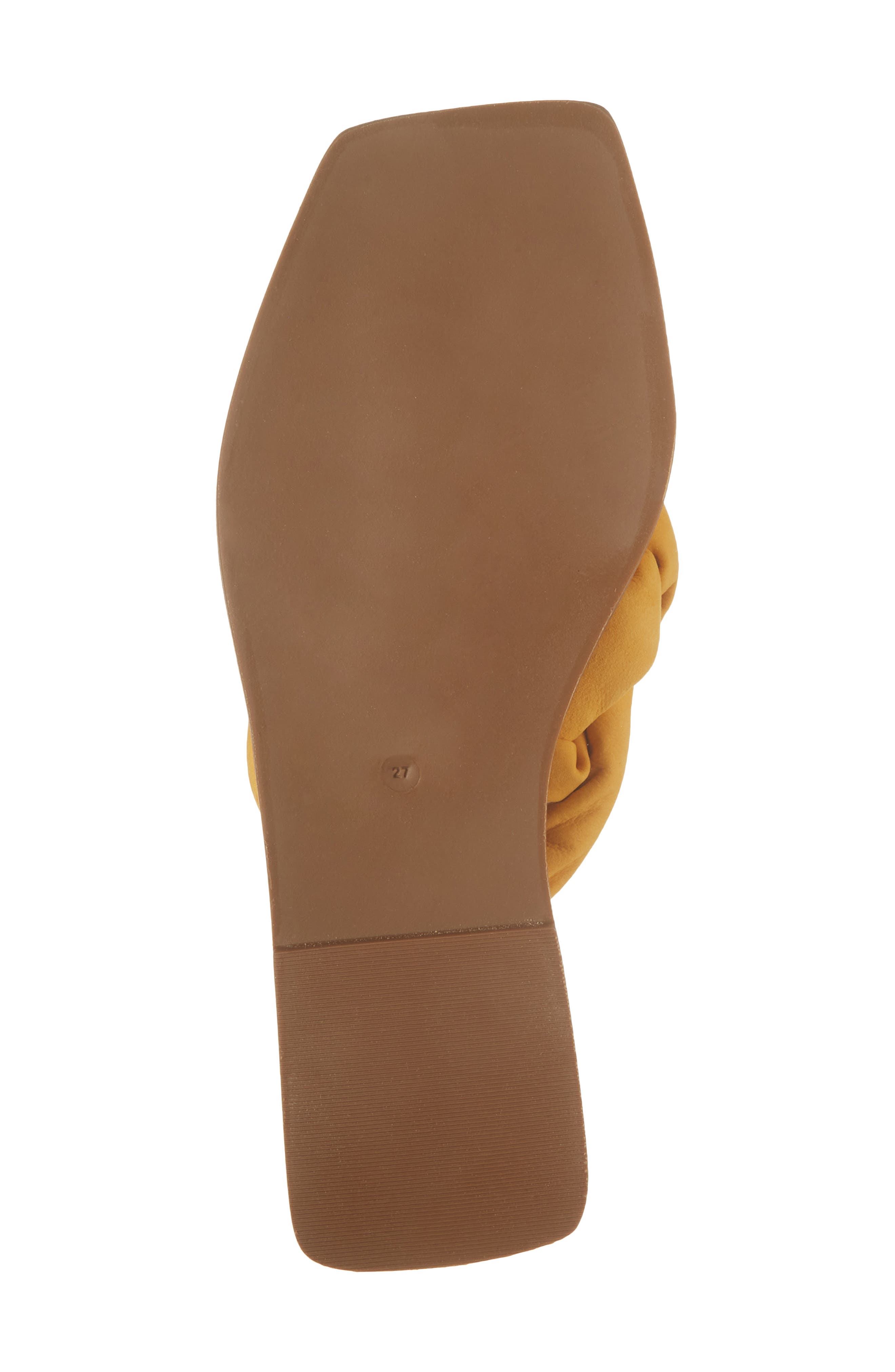 Cicely Flat Slide Sandal, Alternate, color, MARY GOLD
