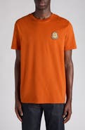 Moncler Logo Patch Cotton T-Shirt