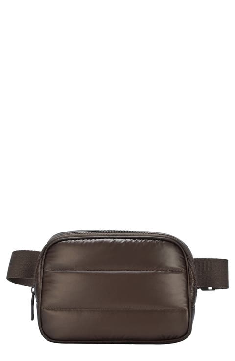 Nylon Puffy Belt Bag