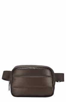 Madison West Nylon Puffy Belt Bag