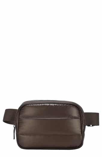 Madison West Nylon Puffy Belt Bag