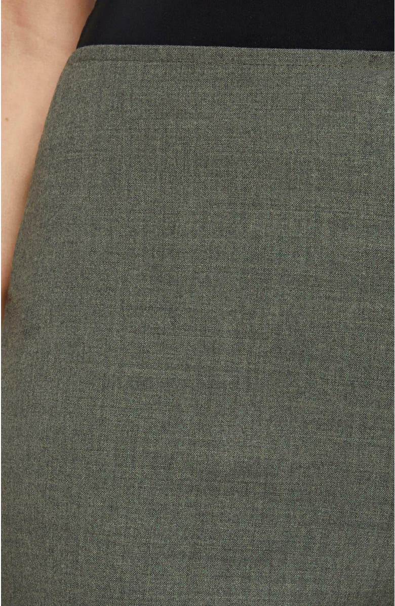 Santorelli SOFIA Straight Leg Pant with Side Zip in Virgin Wool Stretch, Alternate, color,