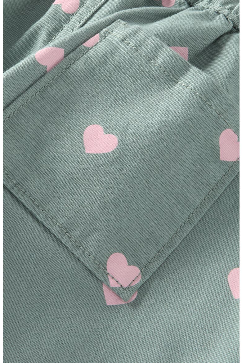 Kids' Wide Leg Pants, Alternate, color, GREEN MILIEU PETITE HEARTS